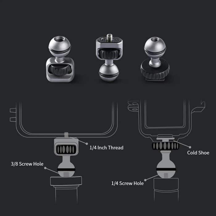 PGYTECH 360-Grad-Einstellung Magic Arm Halterung für Spiegelreflexkamera – Bild 5