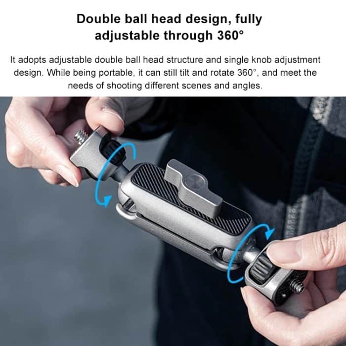 PGYTECH 360-Grad-Einstellung Magic Arm Halterung für Spiegelreflexkamera – Bild 7