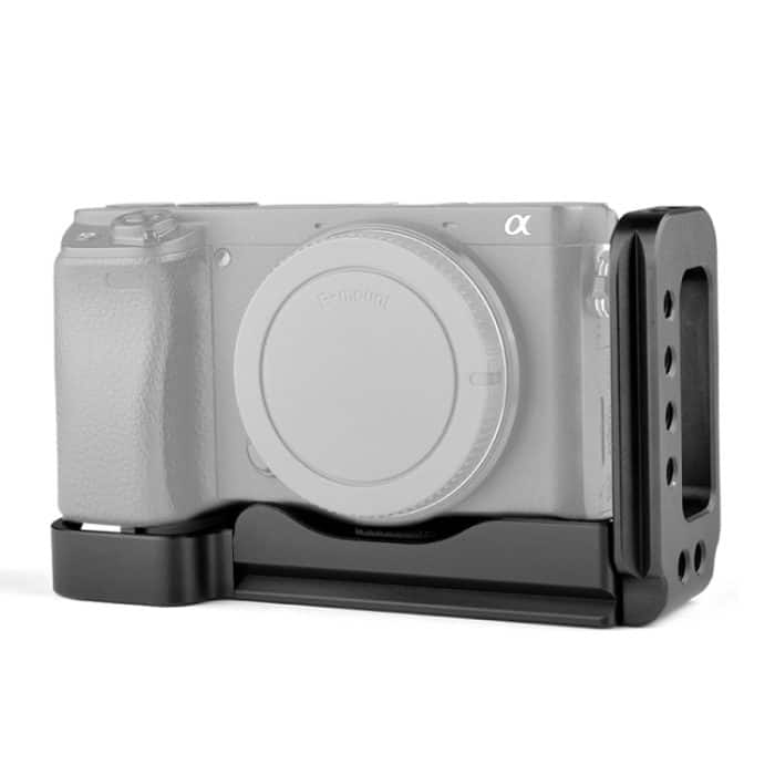 YELANGU YLG0715A 1/4 Zoll Vertical Shoot Schnellwechsel-L-Plattenhalterung Basishalter für Sony A6300 / A6000 / A6100 / A6400 / A6500, For Sony A6300 – Bild 1