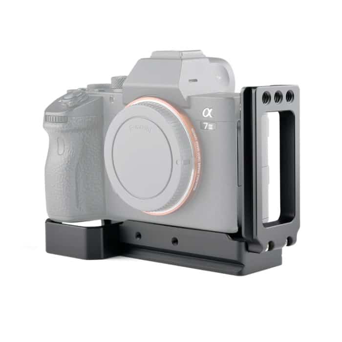 DCA1038B.jpg YELANGU CL6 YLG0712A Vertical Shoot Schnellwechsel-L-Plattenhalterung Basishalter für Sony A9 (ILCE-9) / A7 III/ A7R III, For Sony A9 – Bild 1