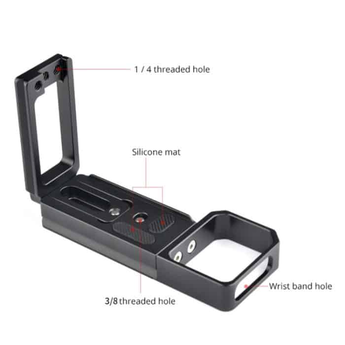 YELANGU CL6 YLG0712A Vertical Shoot Schnellwechsel-L-Plattenhalterung Basishalter für Sony A9 (ILCE-9) / A7 III/ A7R III, For Sony A9 – Bild 15