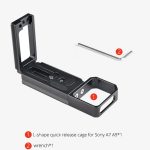 YELANGU CL6 YLG0712A Vertical Shoot Schnellwechsel-L-Plattenhalterung Basishalter für Sony A9 (ILCE-9) / A7 III/ A7R III, For Sony A9 – Bild 16