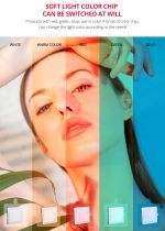 YELANGU Tragbares 49-LED-Telefonfotografie-Fülllicht mit 6 Farbfiltern, Fill Light – Bild 11