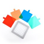 YELANGU Tragbares 49-LED-Telefonfotografie-Fülllicht mit 6 Farbfiltern, Fill Light – Bild 5