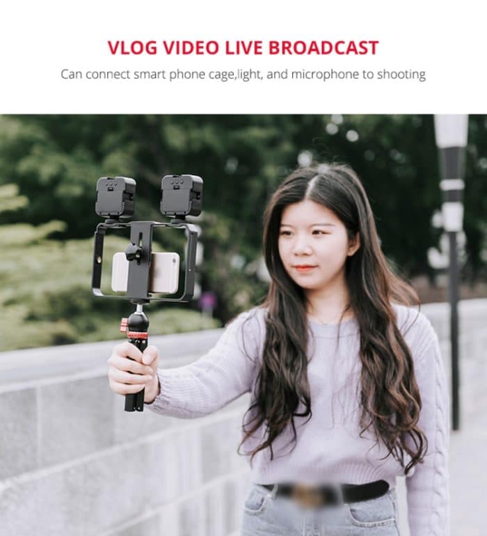 YELANGU T1 YLG1202A Mini-Desktop-Stativhalterung aus Metall mit 360-Grad-Kugelkopf für DSLR- und Digitalkameras – Bild 15