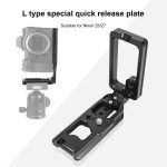 1/4 Zoll Vertical Shoot Quick Release L-Plattenhalterung für Nikon Z6 / Z7 – Bild 6