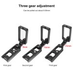 1/4 Zoll Vertical Shoot Quick Release L-Plattenhalterung für Nikon Z6 / Z7 – Bild 7