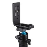 1/4 Zoll Vertical Shoot Quick Release L-Plattenhalterung Basishalter – Bild 5