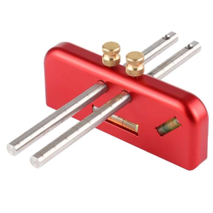 Aluminiumlegierung Holzbearbeitung Level Line Werkzeug Markierungslineal – Bild 1