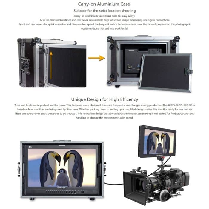 SEETEC 4K215-9HSD-CO 1920 x 1080 21,5 Zoll SDI / HDMI-Full-HD-Director-Box-Kamera-Feldmonitor – Bild 14