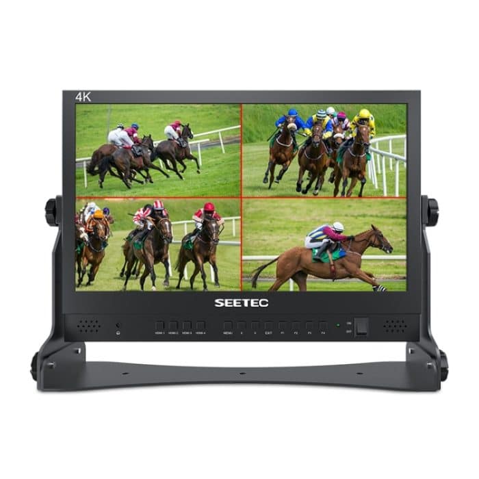 SEETEC ATEM156 1920x1080 15,6-Zoll-IPS-Bildschirm HDMI 4K HD-Live-Broadcast-Kamera-Feldmonitor, unterstützt Split mit vier Bildschirmen – Bild 1