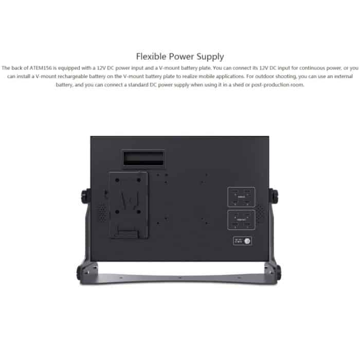 SEETEC ATEM156 1920x1080 15,6-Zoll-IPS-Bildschirm HDMI 4K HD-Live-Broadcast-Kamera-Feldmonitor, unterstützt Split mit vier Bildschirmen – Bild 12