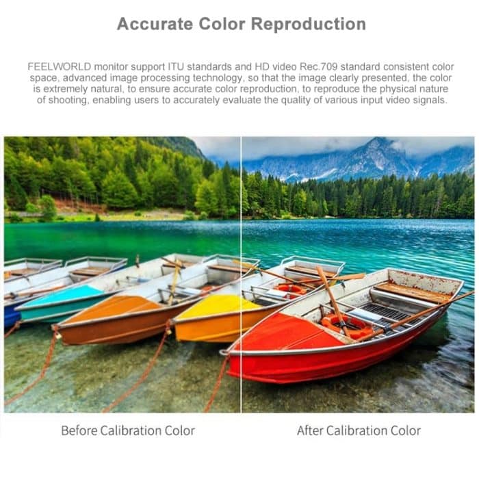 FEELWORLD F6 1920x1080 5,5-Zoll-IPS-Bildschirm HDMI 4K-Kamera-Feldmonitor – Bild 11