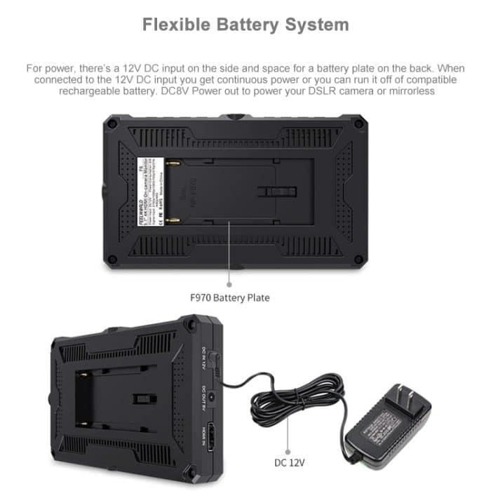 FEELWORLD F6 1920x1080 5,5-Zoll-IPS-Bildschirm HDMI 4K-Kamera-Feldmonitor – Bild 17