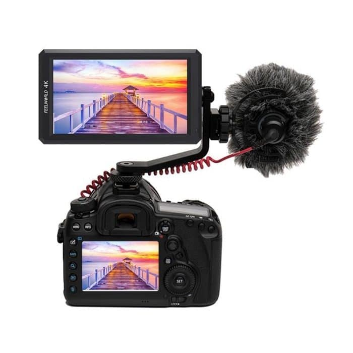 FEELWORLD F6 1920x1080 5,5-Zoll-IPS-Bildschirm HDMI 4K-Kamera-Feldmonitor – Bild 5