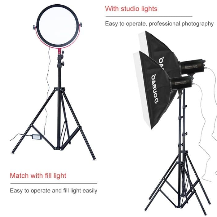 Blitzt, TRIOPO Oubao 1,9 m tragbares Studio Light Stativ – Bild 4