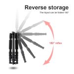 TRIOPO T259G + Q2 Verstellbares tragbares Kohlefaser-Stativ mit Q-2-Kugelkopf für Spiegelreflexkamera – Bild 5