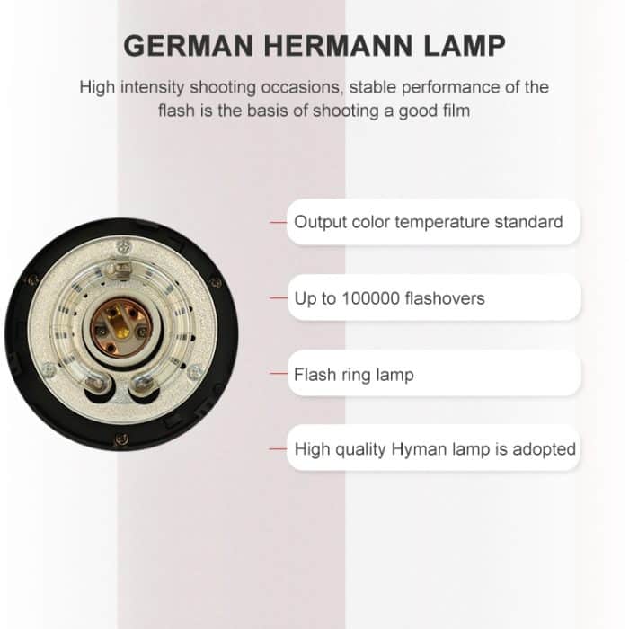 TRIOPO Oubao TTR600W 70x100cm Studio Softbox + Stativhalterung + 2x E27 150W Glühbirne Fotografie Beleuchtung Schlepptau Set – Bild 7