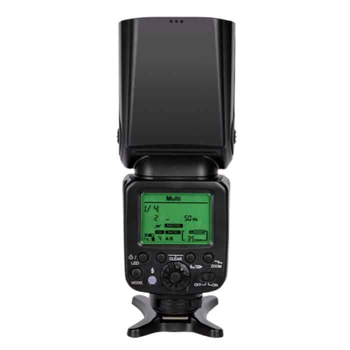 DCA1182.jpg Blitzt, Triopo TR-666 2000mAh 2.4G Wireless Dual TTL-Modus Flash Speedlite für Canon / Nikon DSLR-Kameras – Bild 1