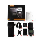 Blitzt, Triopo TR-666 2000mAh 2.4G Wireless Dual TTL-Modus Flash Speedlite für Canon / Nikon DSLR-Kameras – Bild 3