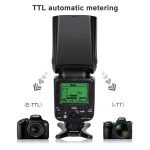 Blitzt, Triopo TR-666 2000mAh 2.4G Wireless Dual TTL-Modus Flash Speedlite für Canon / Nikon DSLR-Kameras – Bild 5