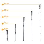 BEXIN P285-A Tragbarer Reise-Außen-DSLR-Kamera-Einbeinstativhalter aus Aluminiumlegierung, P285-A – Bild 4