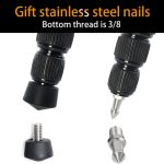 BEXIN P285-A Tragbarer Reise-Außen-DSLR-Kamera-Einbeinstativhalter aus Aluminiumlegierung, P285-A – Bild 6