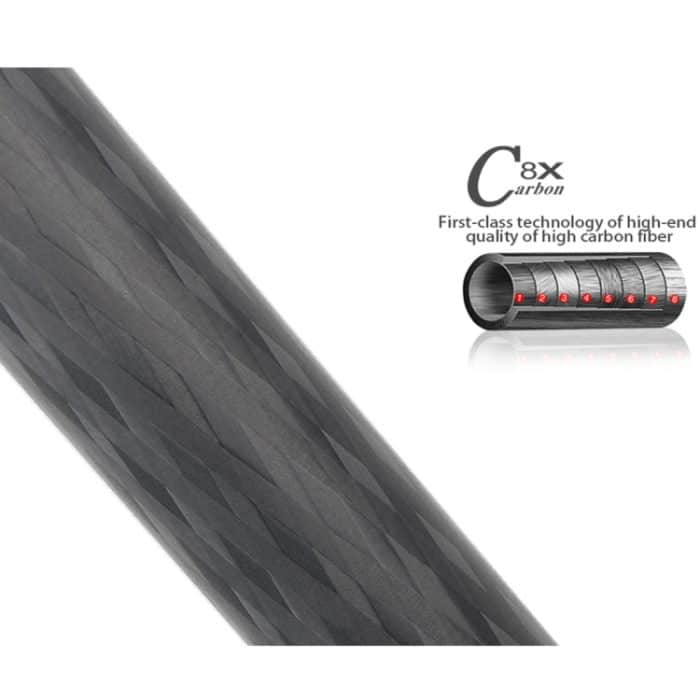 BEXIN P306C Tragbarer Reise-Außen-DSLR-Kamera-Einbeinstativhalter aus Kohlefaser, P306C – Bild 7