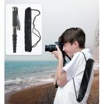 BEXIN P306C Tragbarer Reise-Außen-DSLR-Kamera-Einbeinstativhalter aus Kohlefaser, P306C – Bild 10