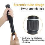 BEXIN P308C Tragbarer Reise-Außen-DSLR-Kamera-Einbeinstativhalter aus Aluminiumlegierung, P308C – Bild 6