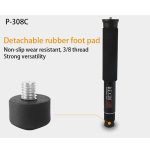 BEXIN P308C Tragbarer Reise-Außen-DSLR-Kamera-Einbeinstativhalter aus Aluminiumlegierung, P308C – Bild 8