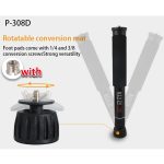 BEXIN P308D Tragbarer Reise-Außen-DSLR-Kamera-Einbeinstativhalter aus Aluminiumlegierung, P308D – Bild 7