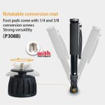 BEXIN P308B Tragbarer Reise-Außen-DSLR-Kamera-Einbeinstativhalter aus Aluminiumlegierung, P308B – Bild 5