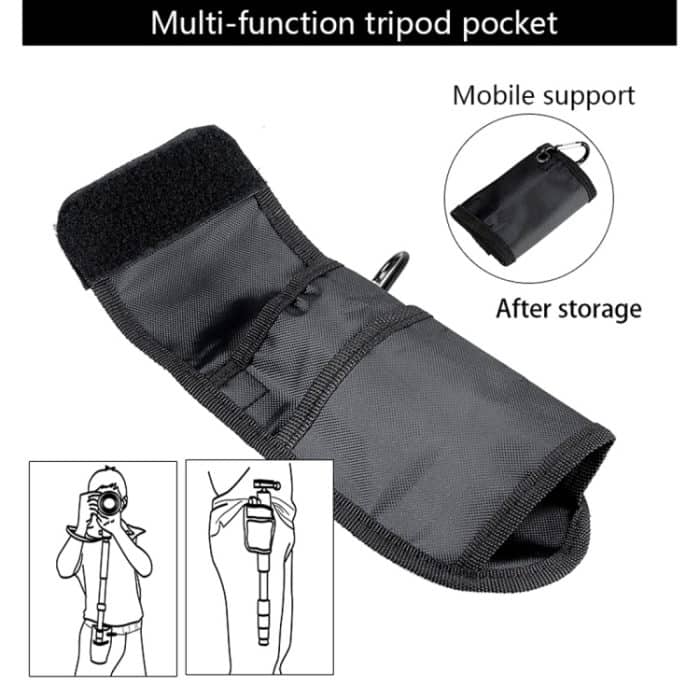 BEXIN MCS285 Tragbarer Reise-Außen-DSLR-Kamera-Einbeinstativhalter aus Kohlefaser, MCS285 – Bild 8