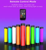 LUXCeO RGB Buntes Foto-LED-Stick-Videolicht, APP-Steuerung, einstellbare Farbtemperatur, wasserdichtes Hand-LED-Fülllicht mit Fernbedienung, P200 RGB – Bild 8