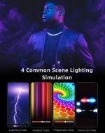 LUXCeO RGB Buntes Foto-LED-Stick-Videolicht, APP-Steuerung, einstellbare Farbtemperatur, wasserdichtes Hand-LED-Fülllicht mit Fernbedienung, P200 RGB – Bild 9