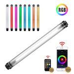 LUXCEO P7RGB Pro Bunte Foto LED-Stick Video-Licht-App-Steuerung Einstellbare Farbtemperatur wasserdichte Handheld-LED-Fülllicht mit Fernbedienung