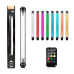 LUXCEO P7RGB Pro Bunte Foto LED-Stick Video-Licht-App-Steuerung Einstellbare Farbtemperatur wasserdichte Handheld-LED-Fülllicht mit Fernbedienung – Bild 2