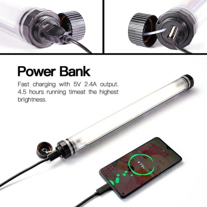 LUXCEO P7RGB Pro Bunte Foto LED-Stick Video-Licht-App-Steuerung Einstellbare Farbtemperatur wasserdichte Handheld-LED-Fülllicht mit Fernbedienung – Bild 5