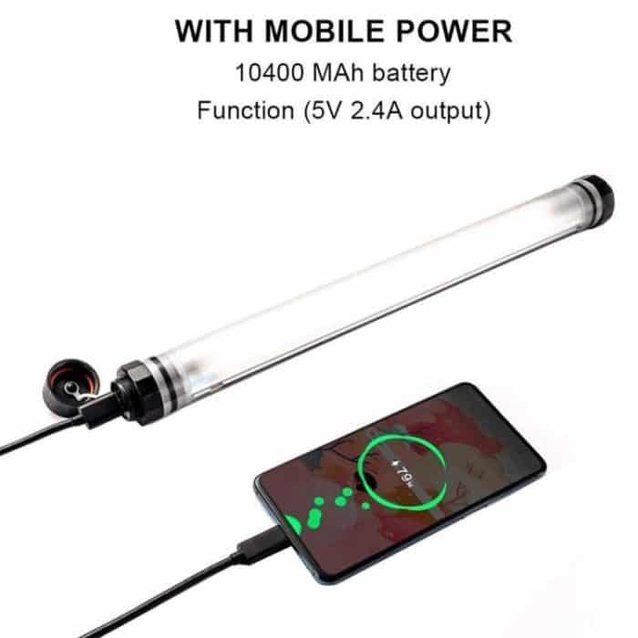 LUXCEO P7RGB Pro Bunte Foto LED-Stick Video-Licht-App-Steuerung Einstellbare Farbtemperatur wasserdichte Handheld-LED-Fülllicht mit Fernbedienung – Bild 9