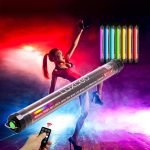 Luxceo P7RGB Bunte Foto-LED-Stick-Video-Licht-App-Steuerung einstellbar Farbtemperatur wasserdichte Hand-LED-Fülllicht mit Fernbedienung