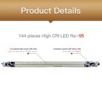 Luxceo P7RGB Bunte Foto-LED-Stick-Video-Licht-App-Steuerung einstellbar Farbtemperatur wasserdichte Hand-LED-Fülllicht mit Fernbedienung – Bild 11