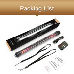 Luxceo P7RGB Bunte Foto-LED-Stick-Video-Licht-App-Steuerung einstellbar Farbtemperatur wasserdichte Hand-LED-Fülllicht mit Fernbedienung – Bild 19