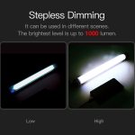 Luxceo P7RGB Bunte Foto-LED-Stick-Video-Licht-App-Steuerung einstellbar Farbtemperatur wasserdichte Hand-LED-Fülllicht mit Fernbedienung – Bild 8