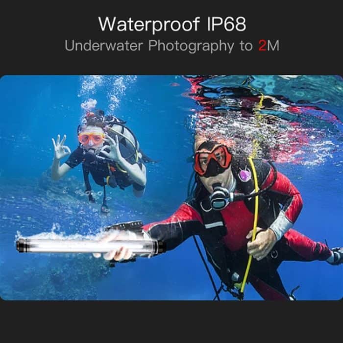 Luxceo P7RGB Bunte Foto-LED-Stick-Video-Licht-App-Steuerung einstellbar Farbtemperatur wasserdichte Hand-LED-Fülllicht mit Fernbedienung – Bild 9