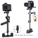 YELANGU S60N Aluminium-Handstabilisator für Camcorder, DV-Videokamera, DSLR – Bild 7