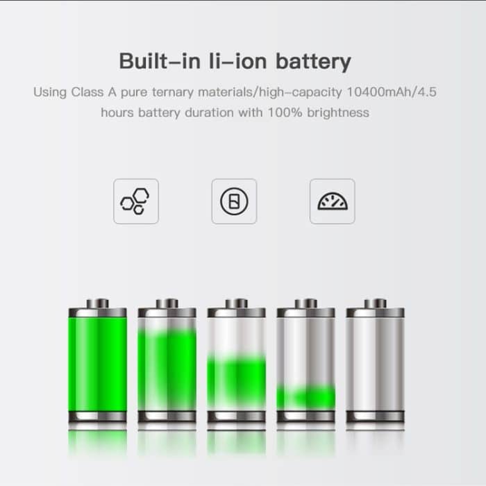 Luxceo P7 Dual Color Temperatur Foto LED Stick Video Licht Wasserdichte Handheld-LED-Fülllicht mit Fernbedienung – Bild 4