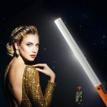 LUXCeO Q508D Dual Farbtemperatur Foto LED Stick Video Licht Handheld LED Fülllicht Blitzbeleuchtung Lampe, Q508D