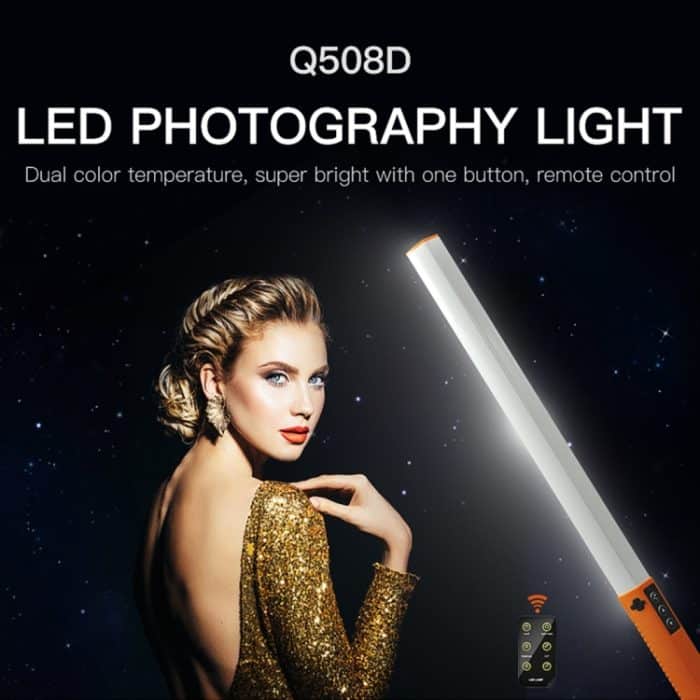 LUXCeO Q508D Dual Farbtemperatur Foto LED Stick Video Licht Handheld LED Fülllicht Blitzbeleuchtung Lampe, Q508D – Bild 2