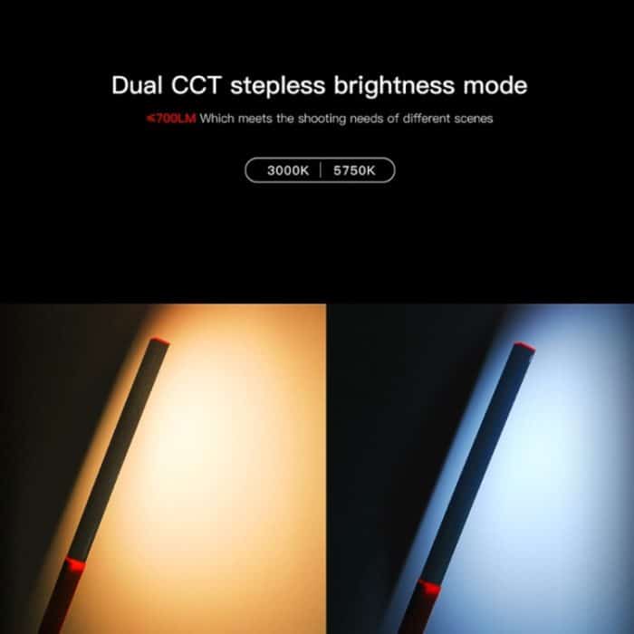 LUXCeO Q508D Dual Farbtemperatur Foto LED Stick Video Licht Handheld LED Fülllicht Blitzbeleuchtung Lampe, Q508D – Bild 10